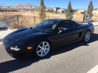 1995 Acura NSX in Berlina Black over Tan