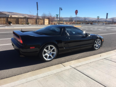1995 Acura NSX in Berlina Black over Tan