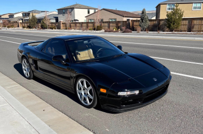 1995 Acura NSX in Berlina Black over Tan