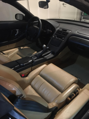 1995 Acura NSX in Berlina Black over Tan