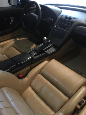 1995 Acura NSX in Berlina Black over Tan