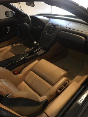 1995 Acura NSX in Berlina Black over Tan