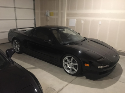 1995 Acura NSX in Berlina Black over Tan