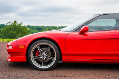 1992 Acura NSX in Formula Red over Black