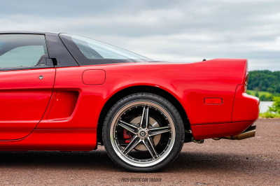 1992 Acura NSX in Formula Red over Black