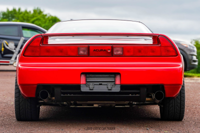 1992 Acura NSX in Formula Red over Black