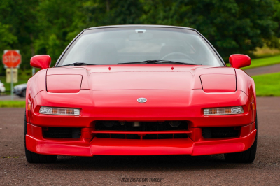 1992 Acura NSX in Formula Red over Black