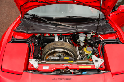 1992 Acura NSX in Formula Red over Black