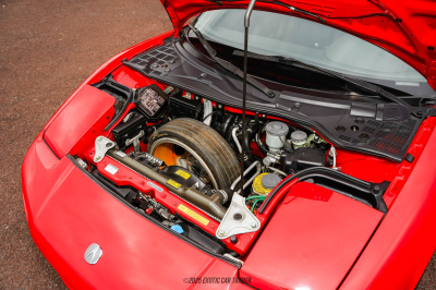 1992 Acura NSX in Formula Red over Black