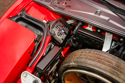 1992 Acura NSX in Formula Red over Black