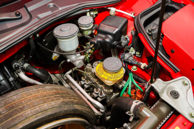 1992 Acura NSX in Formula Red over Black