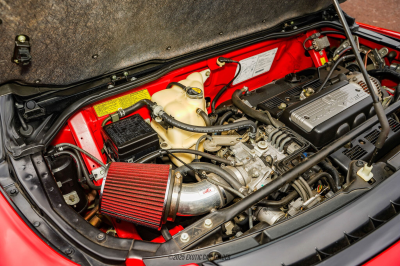 1992 Acura NSX in Formula Red over Black