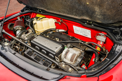 1992 Acura NSX in Formula Red over Black