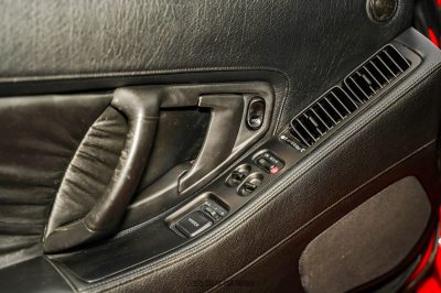 1992 Acura NSX in Formula Red over Black