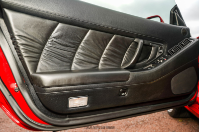 1992 Acura NSX in Formula Red over Black