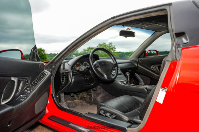 1992 Acura NSX in Formula Red over Black