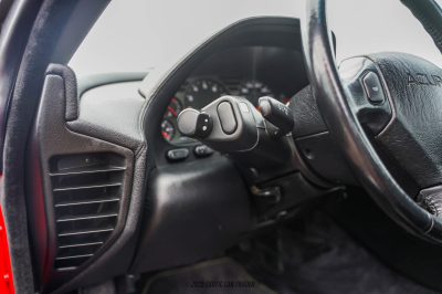 1992 Acura NSX in Formula Red over Black