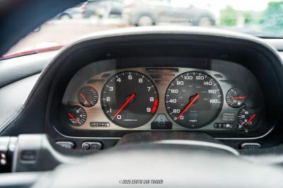 1992 Acura NSX in Formula Red over Black