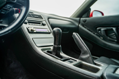 1992 Acura NSX in Formula Red over Black