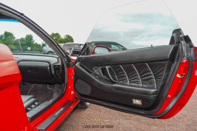 1992 Acura NSX in Formula Red over Black