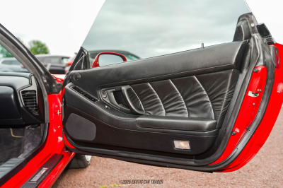 1992 Acura NSX in Formula Red over Black