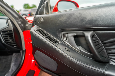 1992 Acura NSX in Formula Red over Black