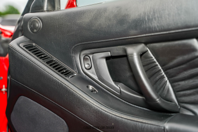 1992 Acura NSX in Formula Red over Black