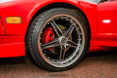 1992 Acura NSX in Formula Red over Black
