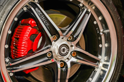 1992 Acura NSX in Formula Red over Black