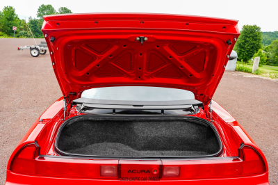 1992 Acura NSX in Formula Red over Black