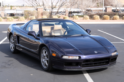 1995 Acura NSX in Purple over Tan
