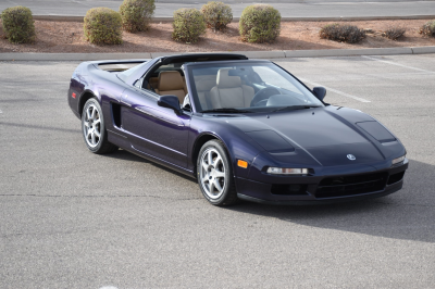 1995 Acura NSX in Purple over Tan