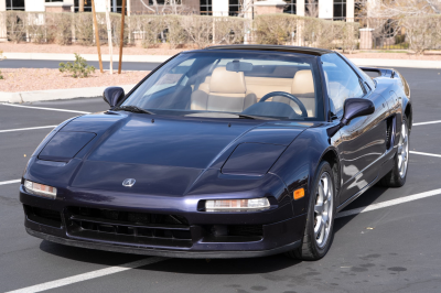 1995 Acura NSX in Purple over Tan