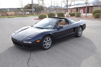 1995 Acura NSX in Purple over Tan