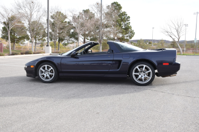 1995 Acura NSX in Purple over Tan