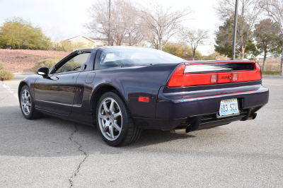 1995 Acura NSX in Purple over Tan