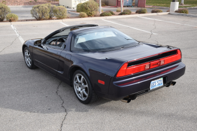 1995 Acura NSX in Purple over Tan