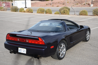 1995 Acura NSX in Purple over Tan