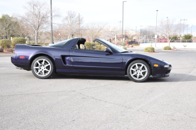 1995 Acura NSX in Purple over Tan