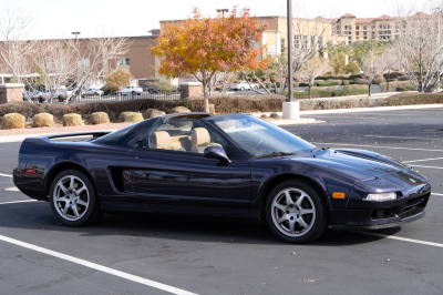 1995 Acura NSX in Purple over Tan