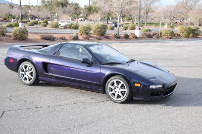1995 Acura NSX in Purple over Tan