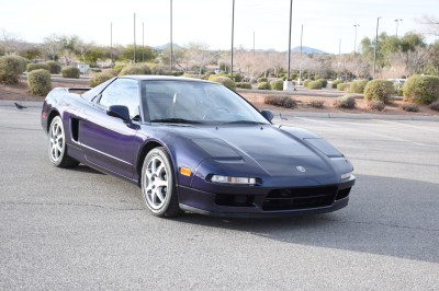 1995 Acura NSX in Purple over Tan