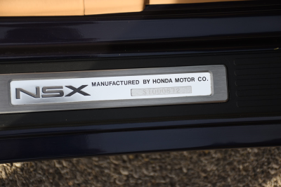 1995 Acura NSX in Purple over Tan