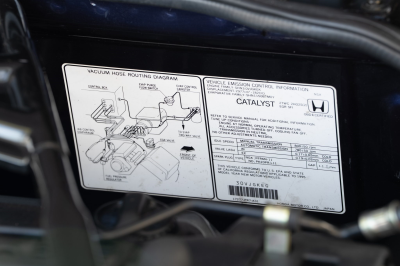 1995 Acura NSX in Purple over Tan