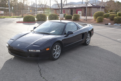 1995 Acura NSX in Purple over Tan