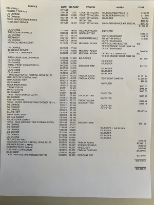 1995 Acura NSX in Purple over Tan
