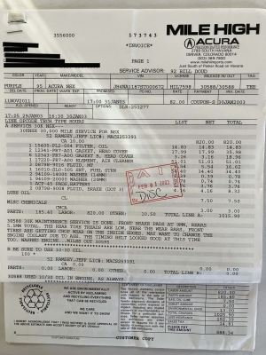 1995 Acura NSX in Purple over Tan