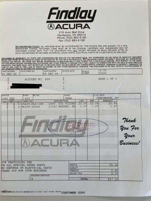 1995 Acura NSX in Purple over Tan