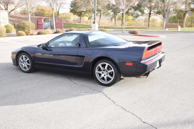 1995 Acura NSX in Purple over Tan