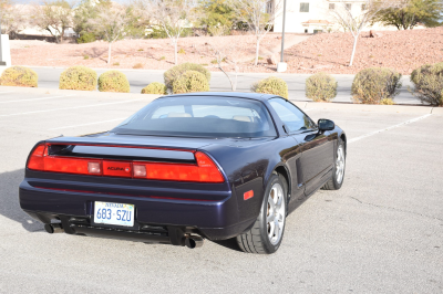 1995 Acura NSX in Purple over Tan